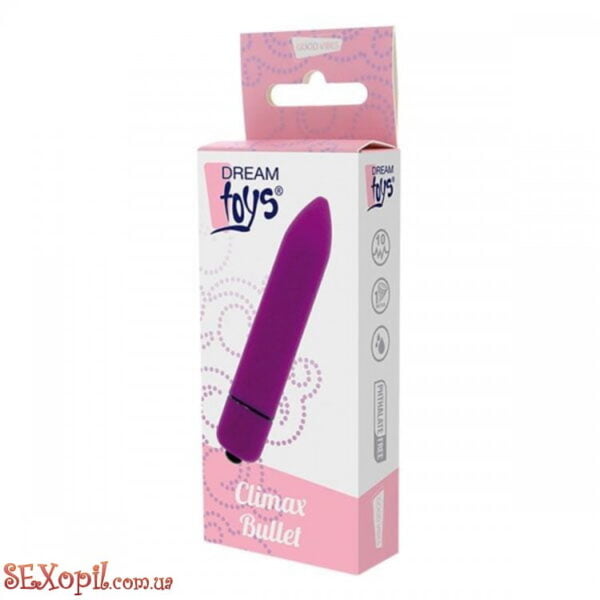 (DT21410) Фіолетова віброкуля CLIMAX BULLET 8,5 см - Зображення 2