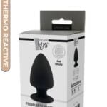 (DT21601) Анальна пробка PREMIUM SILICONE PLUG S BLACK