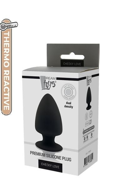 36061_0 (DT21601) Анальна пробка PREMIUM SILICONE PLUG S BLACK - Зображення 1