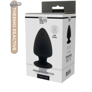 (DT21603) Анальна пробка PREMIUM SILICONE PLUG L BLACK