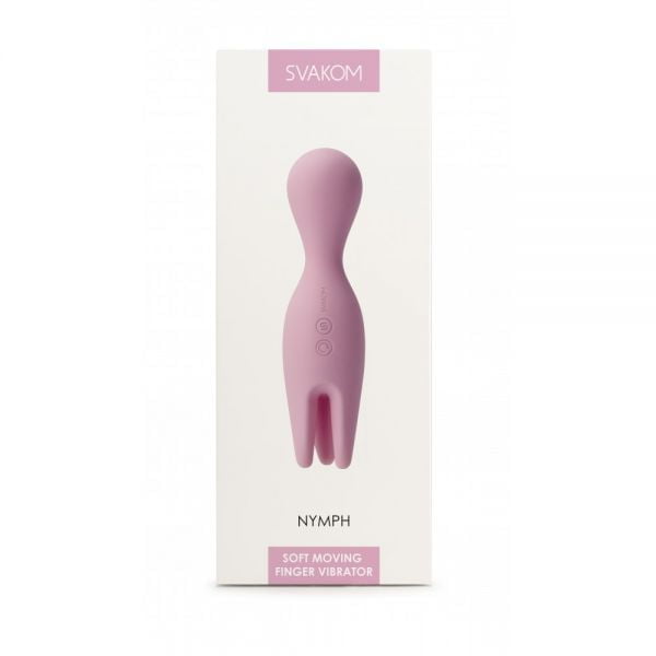 36892_5 Svakom - Вібромасажер з рухомими щупальцями Nymph Svakom, Pink (S420001) - Зображення 1