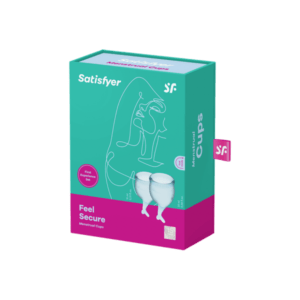Satisfyer - Менструальні чаші SATISFYER FEEL SECURE MENSTRUAL CUP LIGHT BLUE (T360902)