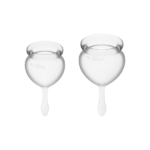 Satisfyer - Менструальні чаші SATISFYER FEEL GOOD MENSTRUAL CUP WHITE (T360903) - Зображення 2