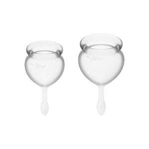 Satisfyer - Менструальні чаші SATISFYER FEEL GOOD MENSTRUAL CUP WHITE (T360903)