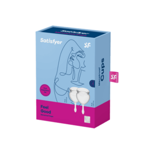 Satisfyer - Менструальні чаші SATISFYER FEEL GOOD MENSTRUAL CUP WHITE (T360903)