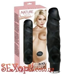 (o560278) Реалистичный вибратор Nature Skin Big Vibe Black (o560278) Реалистичный вибратор Nature Skin Big Vibe Black