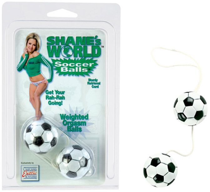 aaaedbeea5179b037fd85d724b4f8ccb (DEL2132440) Вагінальні кульки Soccer Balls - Зображення 1
