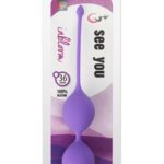 (DT21229) Вагінальні кульки SEE YOU IN BLOOM DUO BALLS 36MM