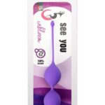 (DT21232) Вагінальні кульки SEE YOU IN BLOOM DUO BALLS 29MM