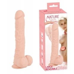 (o532827) Фалоімітатор Nature Skin Large Bendable Dildo
