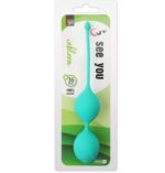 (DT21230) Вагінальні кульки SEE YOU IN BLOOM DUO BALLS 36MM