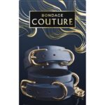 Окови BONDAGE COUTURE WRIST CUFF BLUE (T280804)