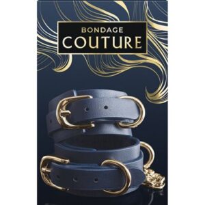 Окови BONDAGE COUTURE WRIST CUFF BLUE (T280804)