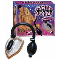 (o556181) Вігінальна помпа Vibrating Vagina Sucker