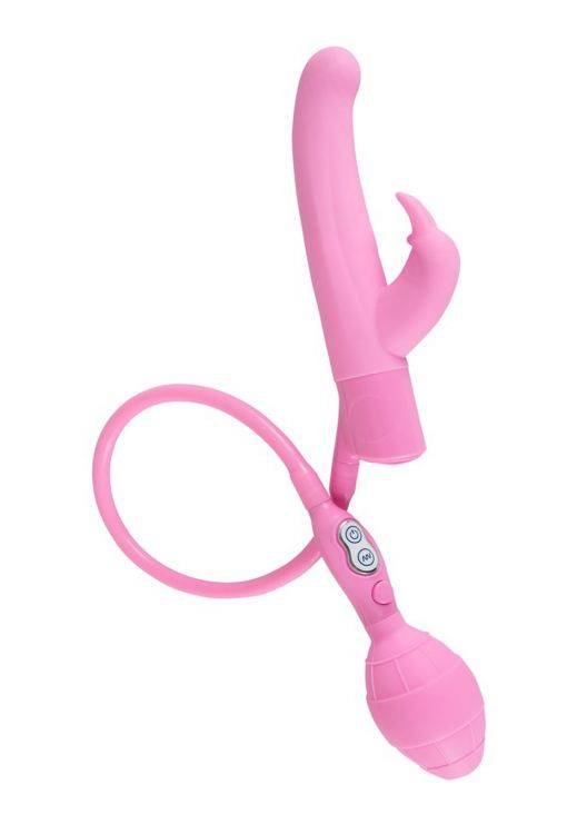 3_max Надувний вібратор Sweet Smile Rosy Bunny(584010) - Зображення 1