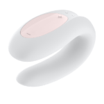 Satisfyer - Вібромасажер для пар SATISFYER DOUBLE JOY WHITE (T360117) - Зображення 5