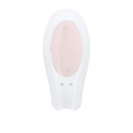 Satisfyer - Вібромасажер для пар SATISFYER DOUBLE JOY WHITE (T360117) - Зображення 3