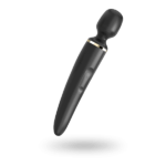 Вібромасажер-мікрофон SATISFYER WAND-ER WOMEN BLACK (T360097) - Зображення 5