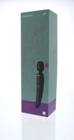 Вібромасажер-мікрофон SATISFYER WAND-ER WOMEN BLACK (T360097) - Зображення 2