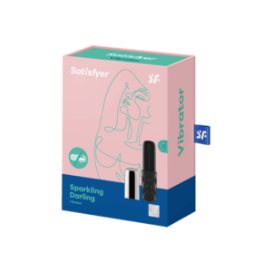 Satisfyer - Міні вібратор SATISFYER MINI SPARKLING DARLING CHROME (T360092)