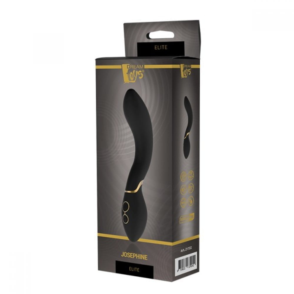 561913140-elite-josephine-600x600-108-1000x1000 Dream toys - Вібромасажер для точки G Dream Toys ELITE JOSEPHINE LUXXE (DT21722) - Зображення 1