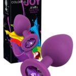 Анальна пробка - Colorful Joy Jewel Purple Plug Medium(517160)