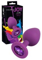 Анальна пробка - Colorful Joy Jewel Purple Plug Medium(517160)