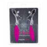 Затискачі на соски Перишки Lucky Bay Nipple Play, Rosy (810282) - Зображення 2