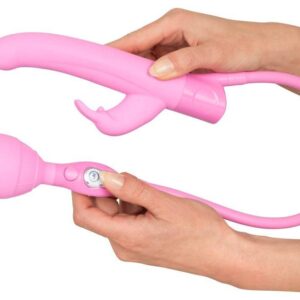 Надувний вібратор Sweet Smile Rosy Bunny(584010)