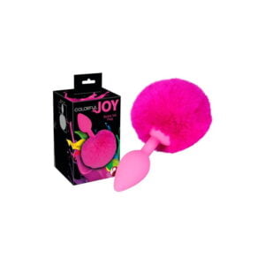 Анальна пробка із хвостом Colorful Joy Bunny Tail Plug(518212)