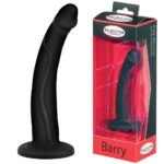 Фалоімітатор без мошонки - MALESATION Barry Dildo, чорний(9912)