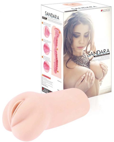 K45123 Мастурбатор-вагіна двошарова Kokos Sandara DL (K45123) - Зображення 1