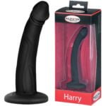Фалоімітатор без мошонки - MALESATION Barry Dildo, чорний (9916)
