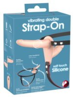 Страпон - Vibrating Double Strap-On(596949)