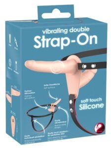 Страпон - Vibrating Double Strap-On(596949)