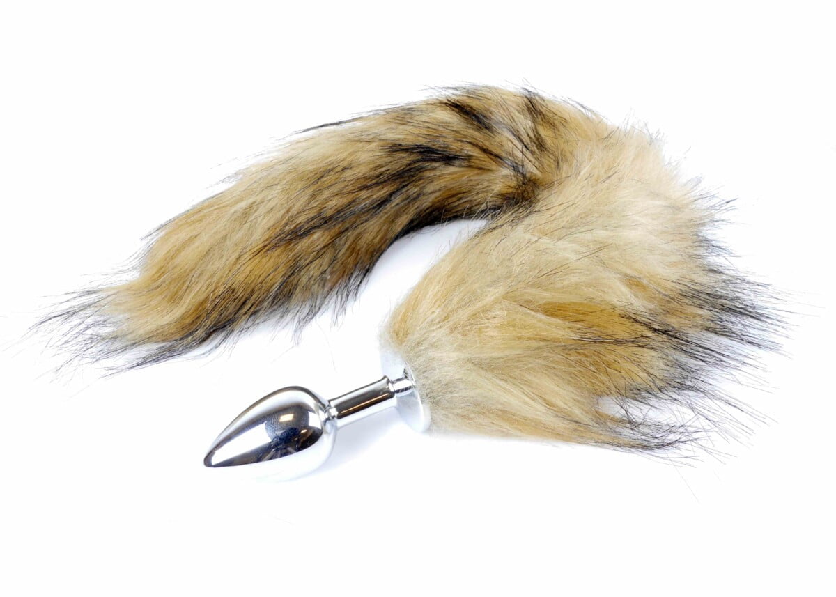product_575425fe06df86400a Анальна пробка з хвостиком - Fox Tail Brown(00085) - Зображення 1
