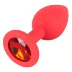 Анальна пробка - Colorful Joy Jewel Red Plug Small(517127) - Зображення 4