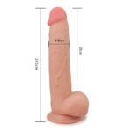 Фалоімітатор Skinlike Soft Dong 8.5(LVTOY287) - Зображення 7