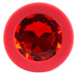 Анальна пробка - Colorful Joy Jewel Red Plug Small(517127) - Зображення 5