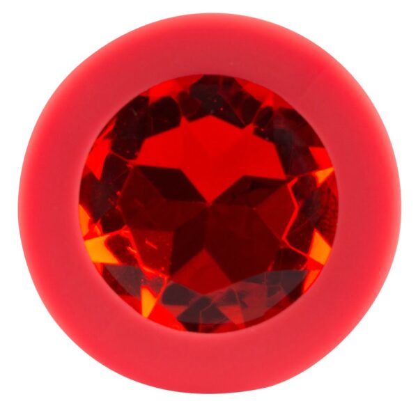 Анальна пробка - Colorful Joy Jewel Red Plug Small(517127) - Зображення 5