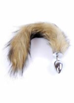 Анальна пробка з хвостиком - Fox Tail Brown(00085) - Зображення 5