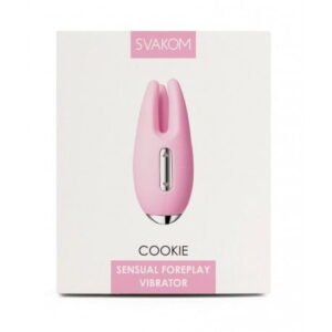 Svakom - Вібратор, стимулятор клітора Svakom-Cookie, Pink (S420040)