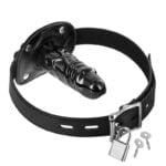 Кляп з подвійним фалоімітатором Fetish Tentation Double Penis Gag(SO3936)