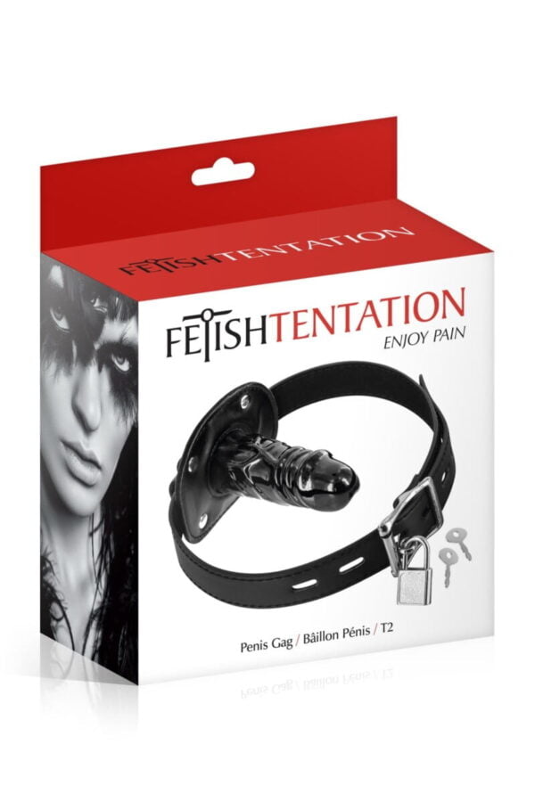 Кляп з великим фалоімітатором Fetish Tentation Penis Gag(SO4041) - Зображення 2
