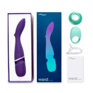 We-Vibe - Вібромасажер Мікрофон Wand by We-Vibe ,Purple (W44023)