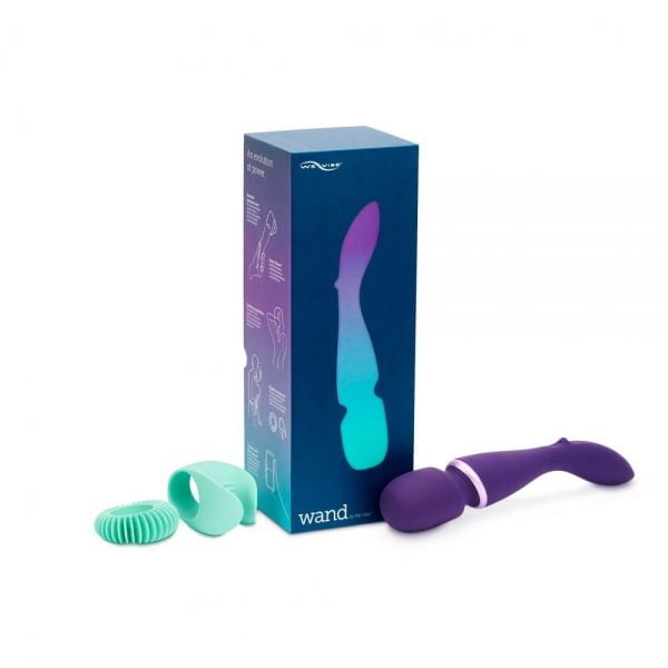 W44023 We-Vibe - Вібромасажер Мікрофон Wand by We-Vibe ,Purple (W44023) - Зображення 1