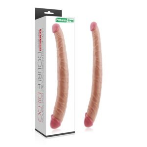 Двосторонній фалоімітатор - King Size Realistic Ladykiller Tapered Double Penetration 14" (LVTOY190)