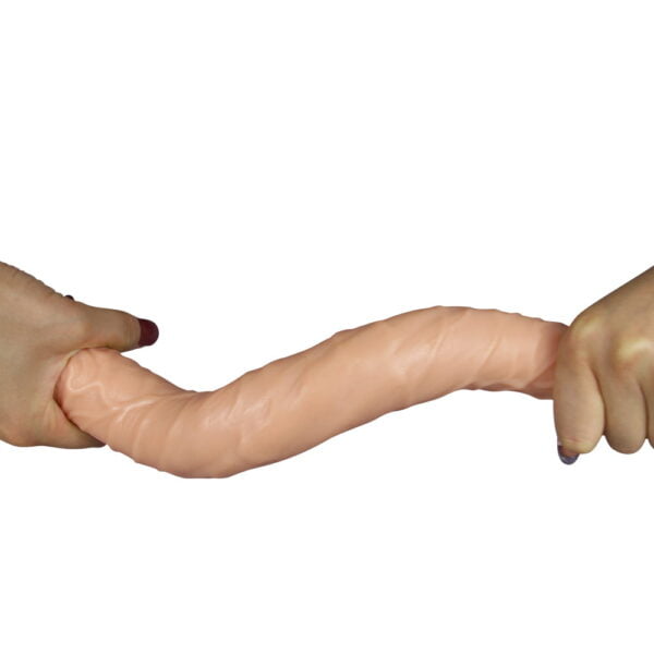 Двосторонній фалоімітатор - King Size Realistic Ladykiller Tapered Double Penetration 14" (LVTOY190) - Зображення 4
