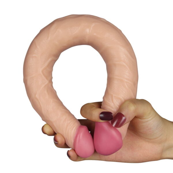 Двосторонній фалоімітатор - King Size Realistic Ladykiller Tapered Double Penetration 14" (LVTOY190) - Зображення 3