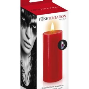 БДСМ свічка низькотемпературна Fetish Tentation SM Low Temperature Candle Red(SO3755)